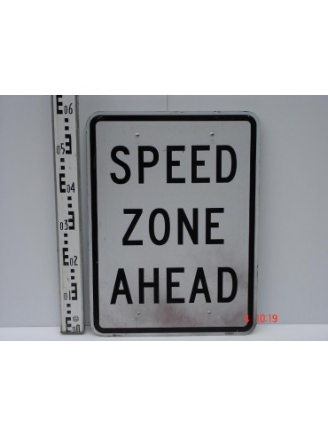 Speed Zone Ahead
