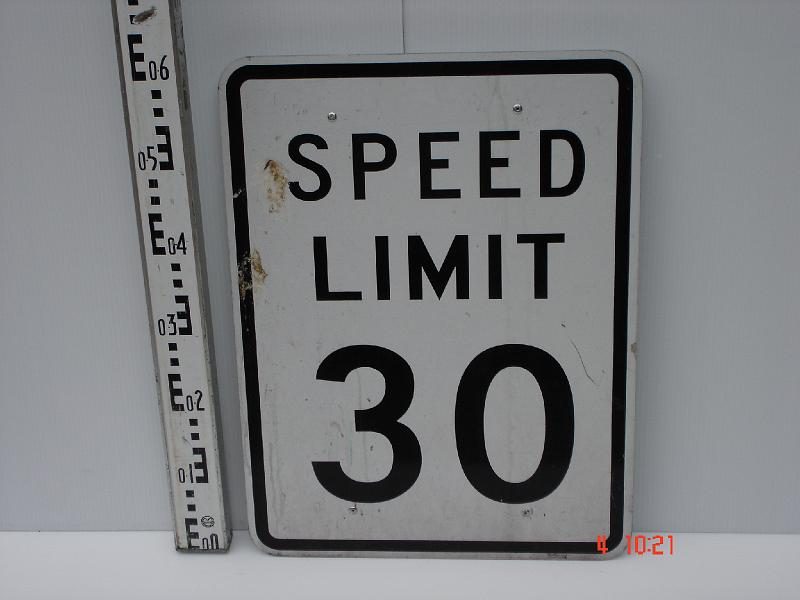 Speed Limit 30