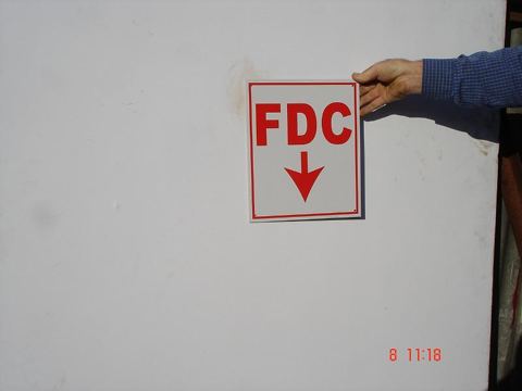 Fire Hydrants Signs