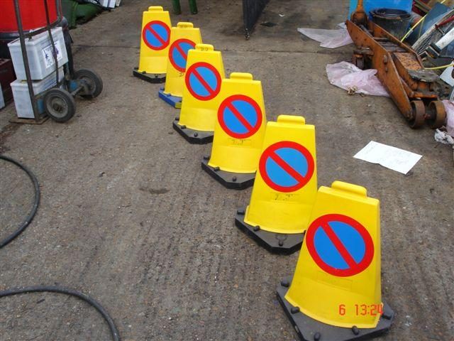 No Parking Cones