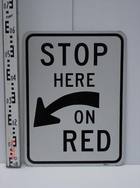 Stop Here On Red
